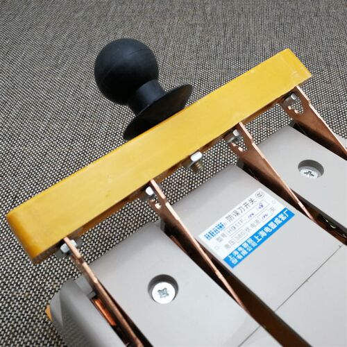 防误式刀开关380V100A 200 400倒顺闸刀三相四线电机转换切换刀闸