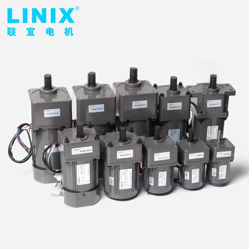 6W交流减速电机LINIX联宜220V单相小型电机YN60减速齿轮箱2GN调速