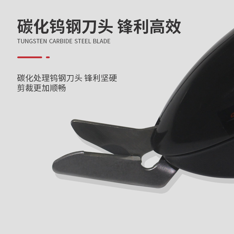 快可利电动剪刀裁布神器专用手持式地毯皮革服装厂小型切裁布机
