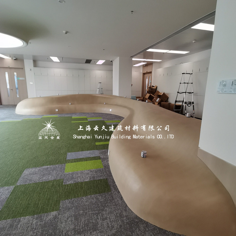 公共休息区休闲椅接待室长椅 玻璃钢坐凳GRG吧台欧式石膏长凳子