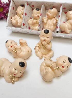 求子小摆件喜庆求子娃娃庙拜送子求子可爱童男童女四喜多仔多福宝