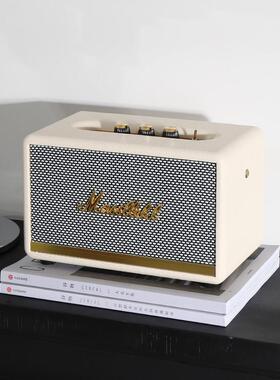 现代简约音箱模型摆件样板房软装饰品家居客厅复古彷真马歇尔音响