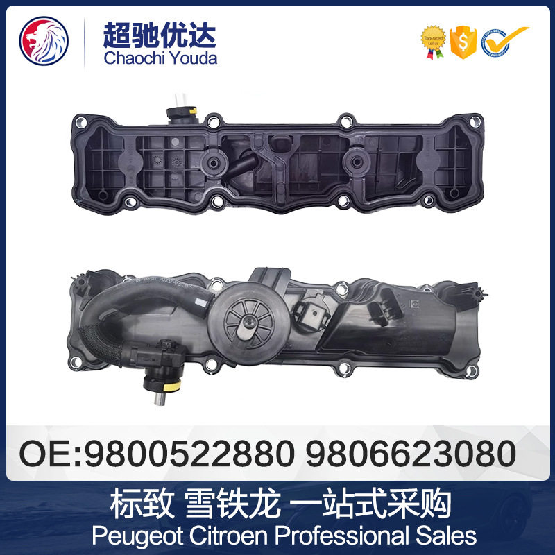标致408雪铁龙C4气门室盖总成图片