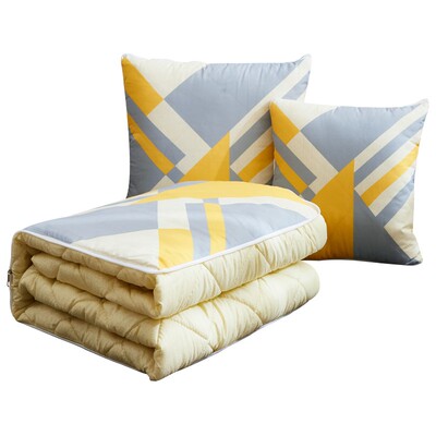 空调被薄款抱枕被子两用靠枕多功能车载毯子办公室午睡枕头0310x