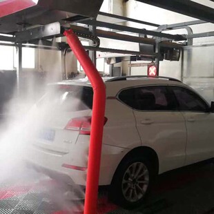 闯王全自动洗车机 加油站洗车厂家 360旋转毛刷式洗车机