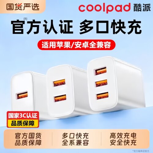5V2A多口充电器30W闪充插头45W头
