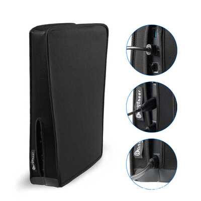 适用于PS5主机防尘罩Playstation 5防水刮防溅水兼容数字光驱版