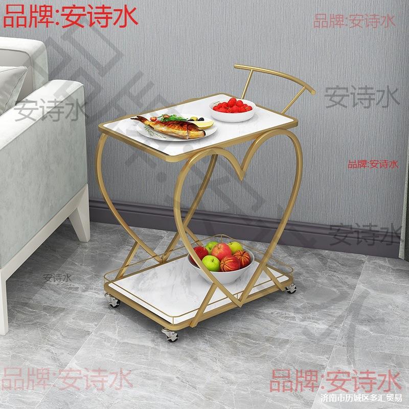 餐车酒水车餐厅酒店带灯手推车茶水车KTV小吃点心蛋糕活动服务车