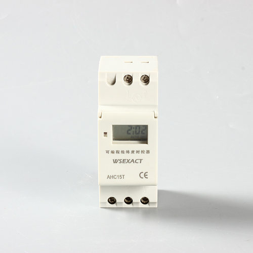 厂家直销 经纬度时间定时控制器定时开关导轨型时控开关AHC15T