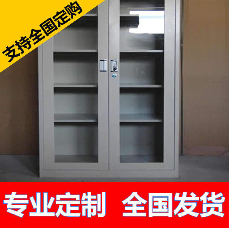 钢制办公文件柜铁皮柜江苏带锁文件档案柜财务凭证柜器械柜图片