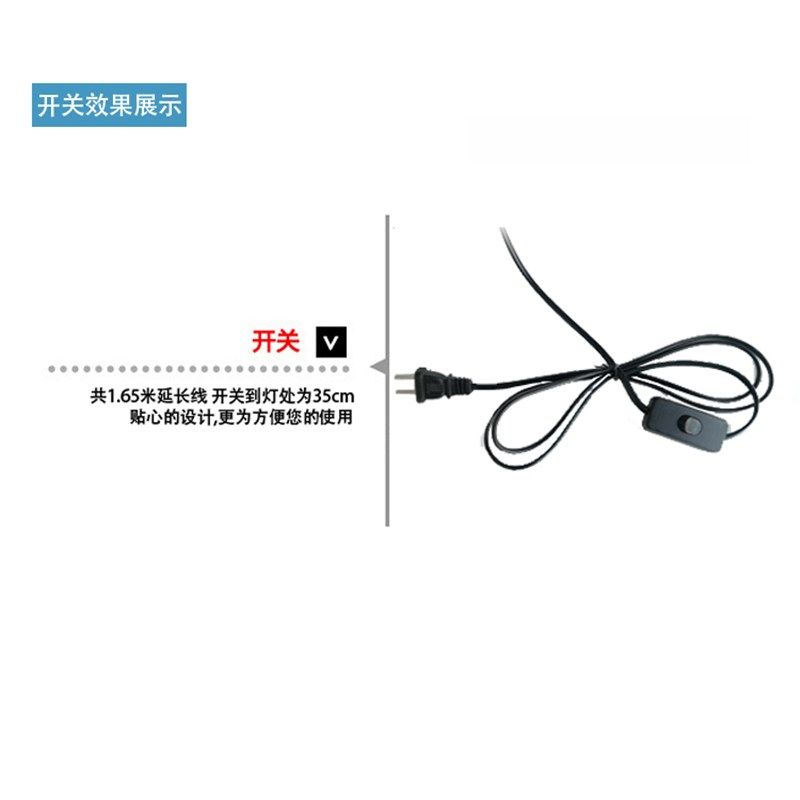 LED 长臂折叠护眼台灯工作学习书桌卧室美甲纹绣维修绘画化妆修脚