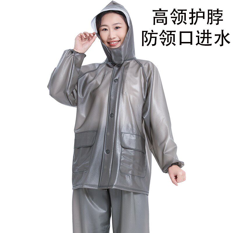 雨衣雨裤套装女款加厚防暴雨户外农活干活两件式全身防水采茶雨衣