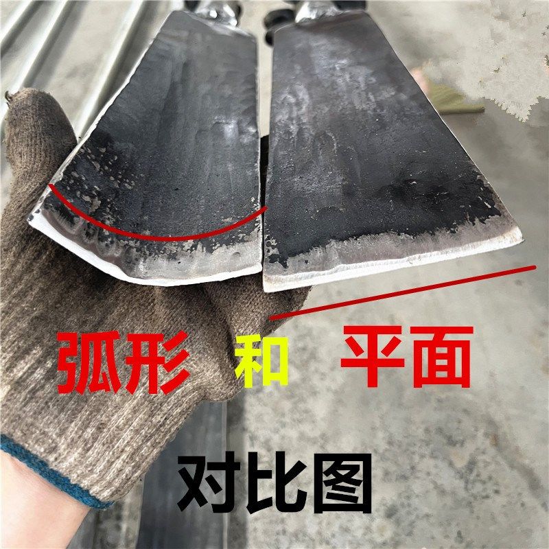 挖树铲挖桩器钢锹直锹手工锻打洛阳铲撬树根杠凿园林工具户外铁锹