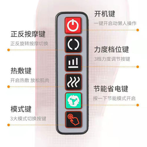 颈椎按摩器颈部腰部背部全身电动揉捏枕头家用多功能肩部腰椎靠垫