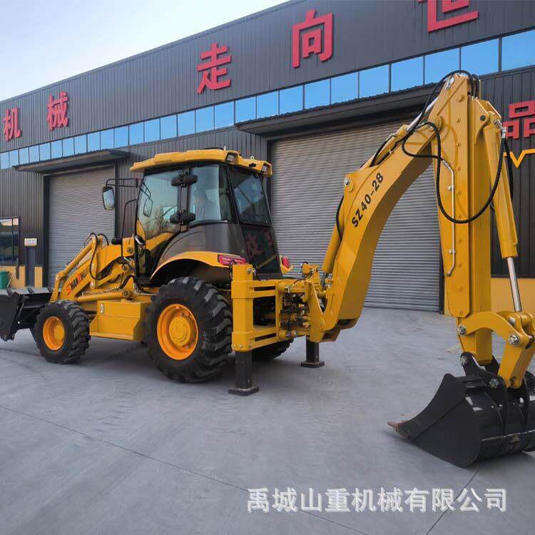 40-28两头忙挖掘装载机工地用铲车液压前铲后挖一体机厂家