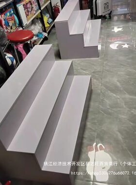 阶梯式中岛货架展示柜