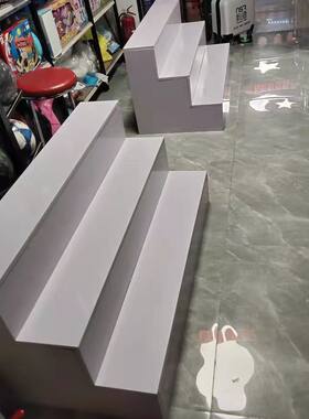 阶梯式中岛货架展示柜