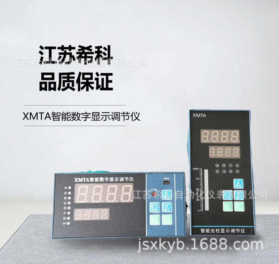 供应XMTA-9000智能数字显示调节仪/温度压力液位控制报警仪 - 实物图
