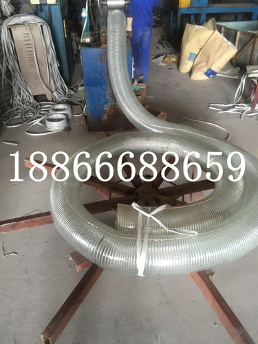 1寸-6寸耐寒卸油管防静电油罐车透明卸油软管25-150mmpvc钢丝管
