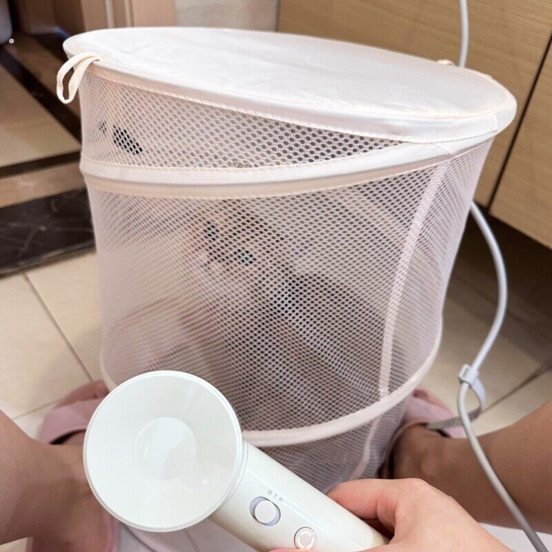 猫咪烘干袋可折叠不占空宠物洗澡烘干箱小型犬幼猫防抓伤防咬神器