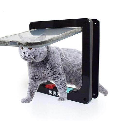 爆款猫门狗门 可控制出入方向宠物门 四种模式锁定 新款宠物用品