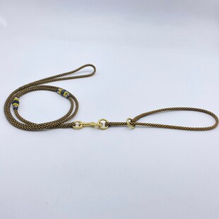 手工防爆冲宠物狗狗牵引绳狗链子p链大中小型犬比赛训狗遛狗专用