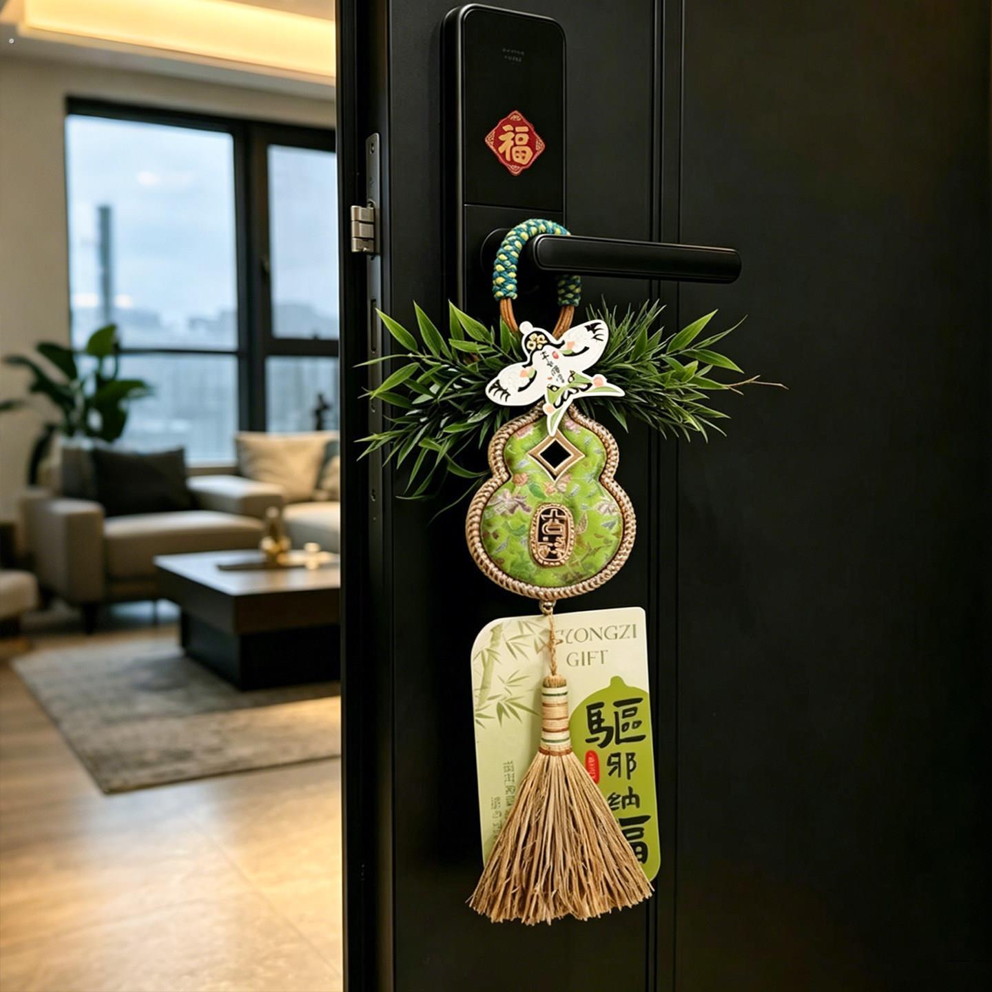 端午节挂件葫芦门挂家用入户门门把手装饰品节庆高颜值氛围感摆件