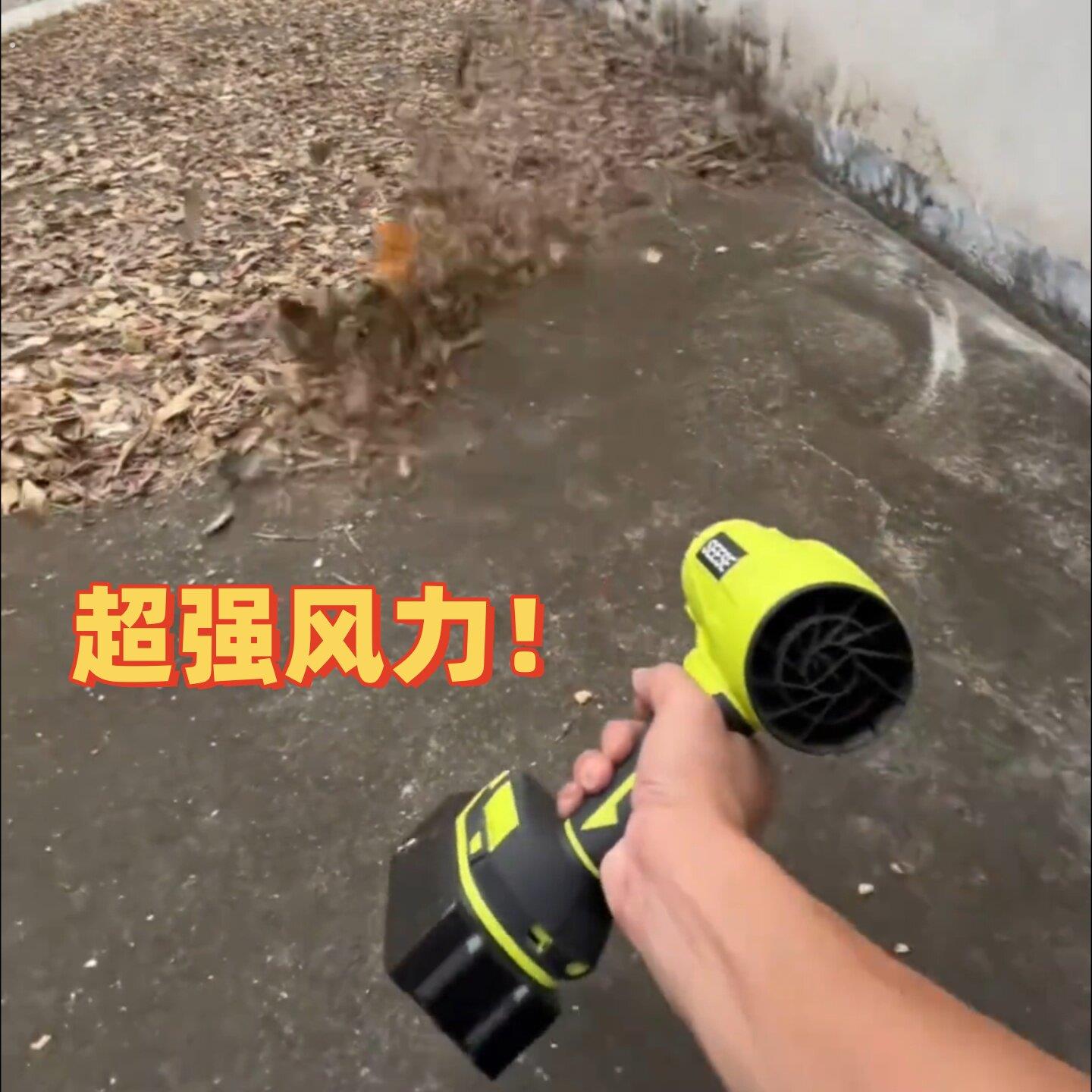 户外扫地手持吹风机鼓风机大功率型工业强力除尘暴风机树叶吹尘机
