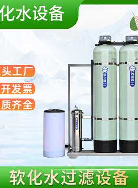 全自动软化水处理设备农村井水地下水锅炉除水垢泥沙过滤器软水机