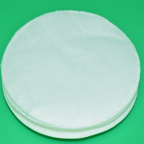 面具白色圆形过滤棉9厘米过滤纸搭配重松U2K水洗滤芯用带纱网防尘