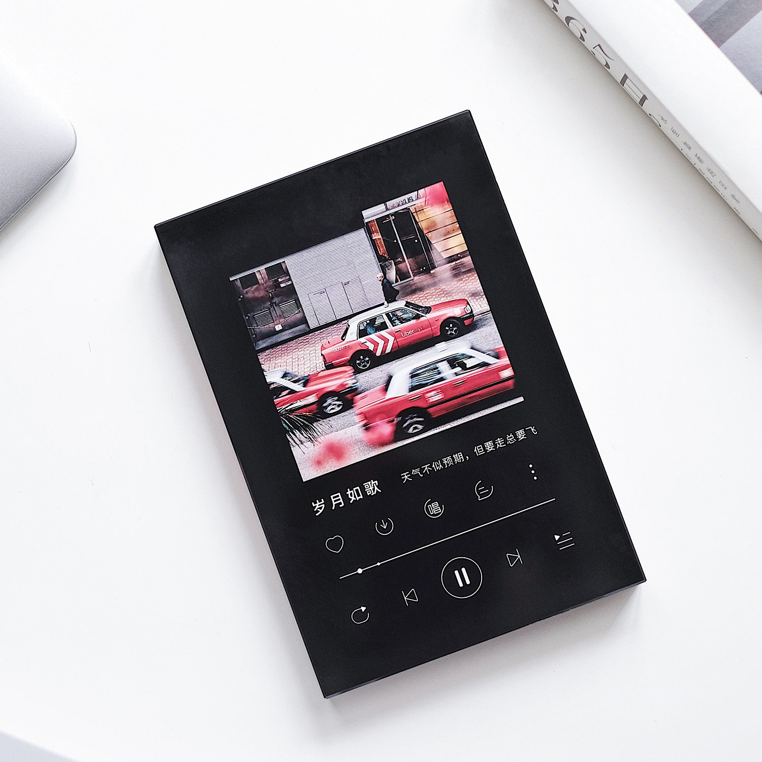 亚克力照片定制摆台洗照片做成6寸8寸打印相片框情侣桌面创意相框