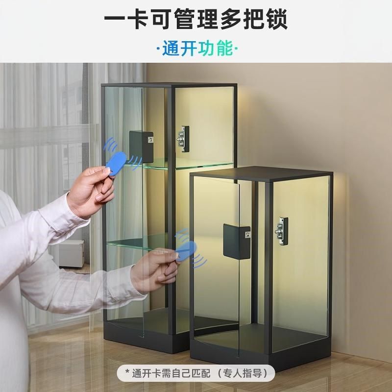 玻璃展示柜门锁 酒柜饮料冰柜冰箱锁动漫电动车摩托车后备箱锁