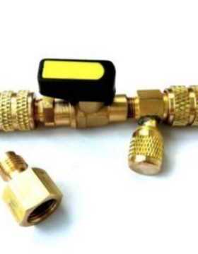 R12R22R410A气门芯装卸工具快速更换阀芯1/4SAE 5/16SAE螺纹接口