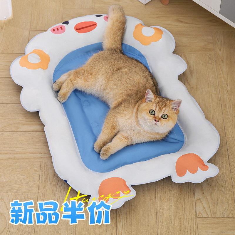 宠物冰垫猫垫子睡觉用猫咪凉席狗狗垫子夏天睡垫夏季凉垫宠物冰窝