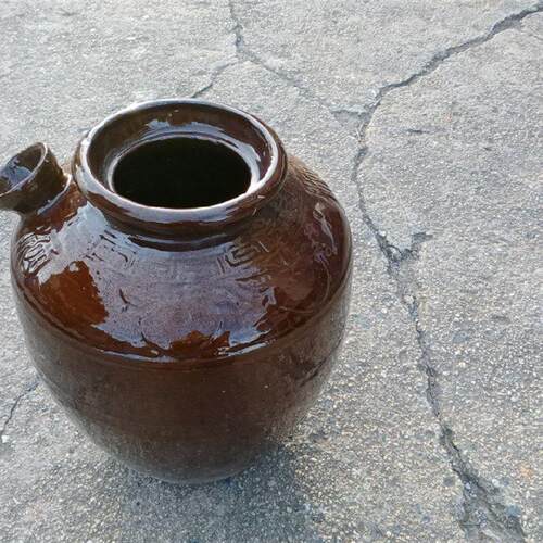 酒坛子烧酒接酒坛子酒罐复古风仿古陶瓷酒缸酒壶家用土陶储水传统
