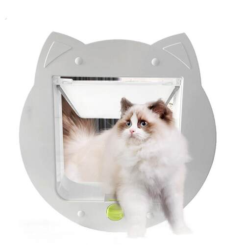 宠物自由出入门猫门洞宠物猫咪小狗狗进出的安装玻璃门窗木门铁门