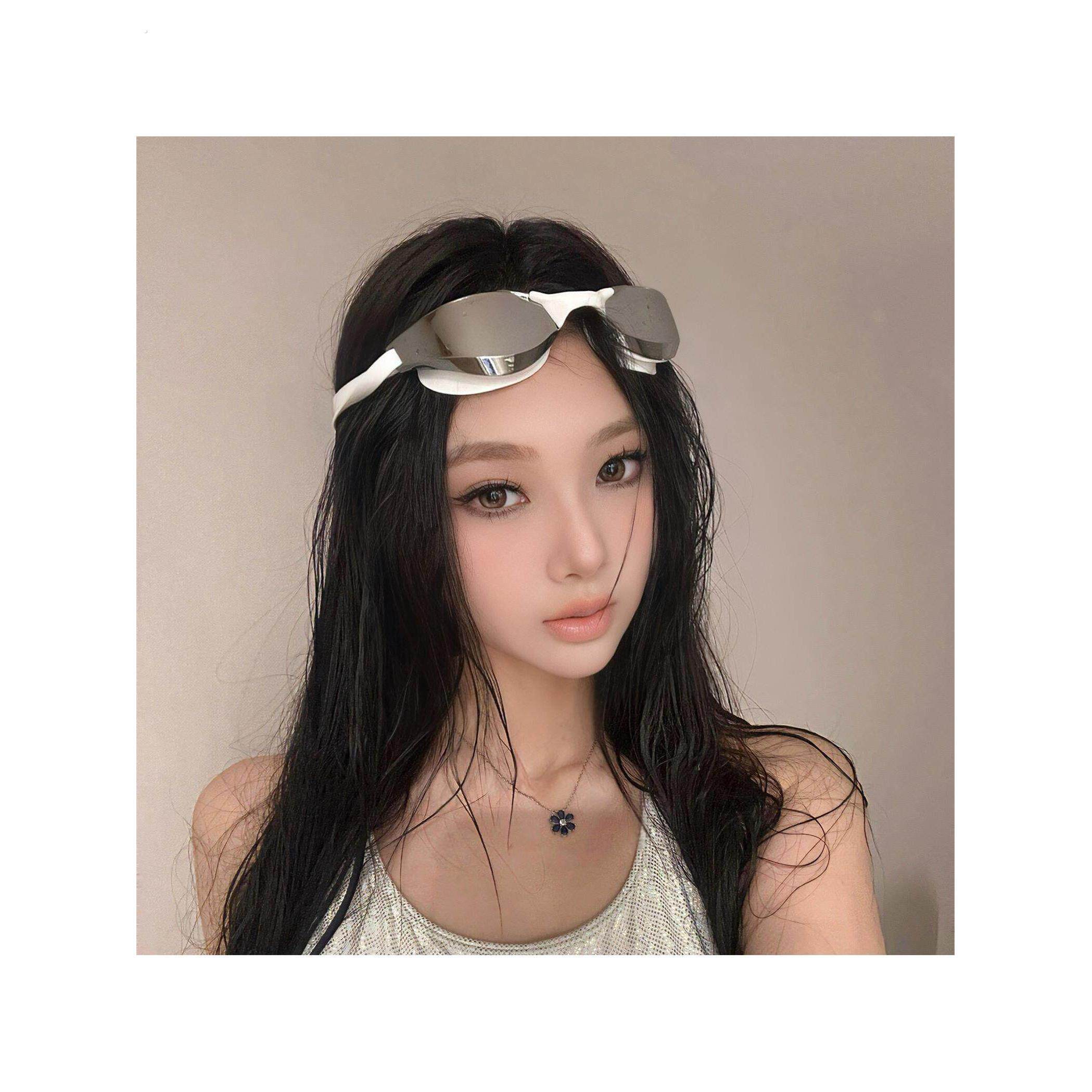 泳镜高清防雾防水女士高清成人初学者高颜值炫酷软硅胶舒适游泳眼