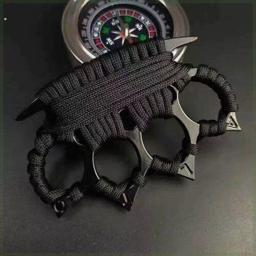 指虎合法防身武器手扣拳扣钥匙扣四指拳套手衣架戒指破窗防狼神器