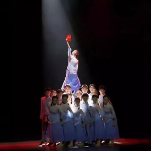 五四青年民族服追忆1911表演服女群 民国学生舞蹈觉醒年代演出服装