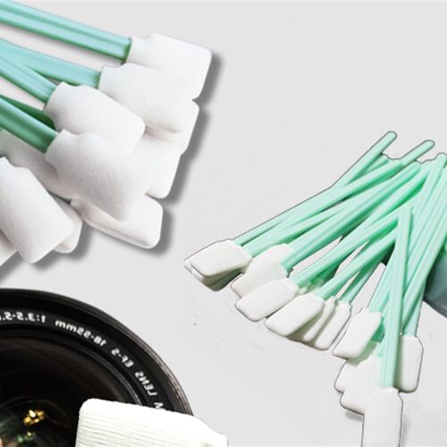 工业无纺布棉签清洁光学镜片无尘净化镜头ipa激光切割机专用棉棒