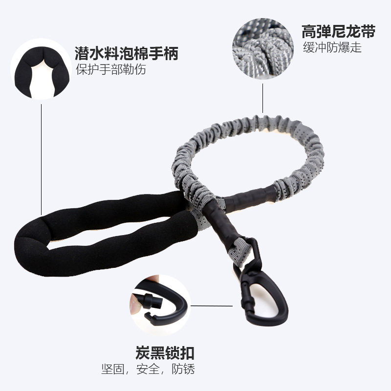 狗绳子自动伸缩小狗牵引绳金毛大型犬牵狗绳中型犬遛狗绳牵引带