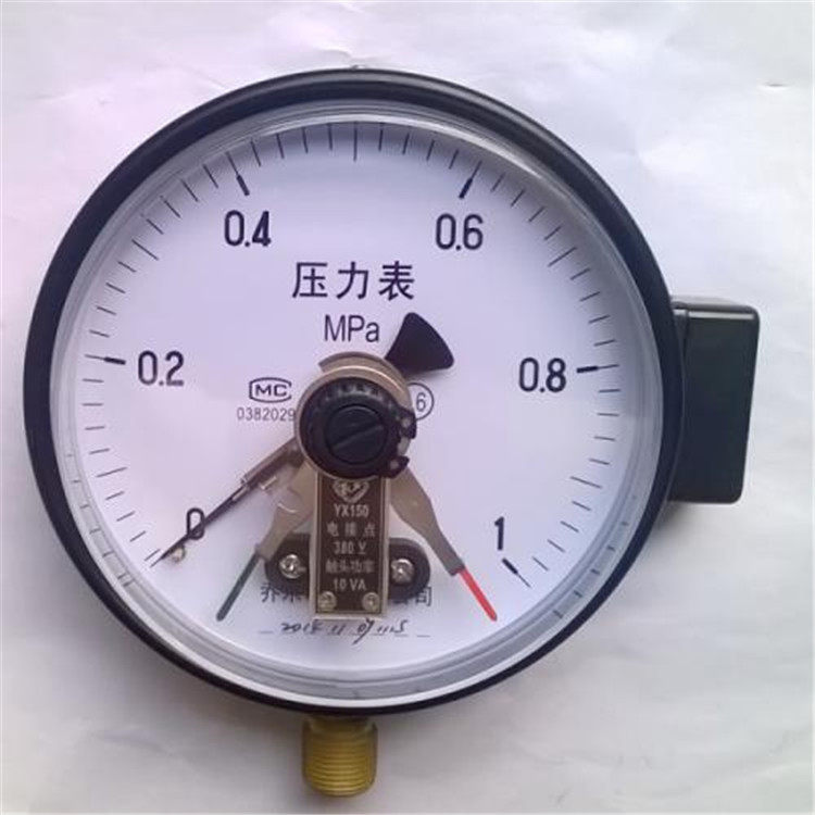 供应YX(C)电接点压力表 厂家直销 质量保证  仪川  荣华  派澳
