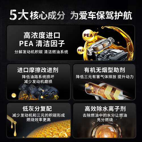 【阿张推荐】型驶二合一燃油添加剂引擎除积碳添加剂清洗三元催化