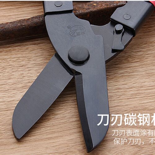 金星高碳钢铁皮剪工业剪刀板钢铁丝剪重型强力德式省力装修龙骨剪