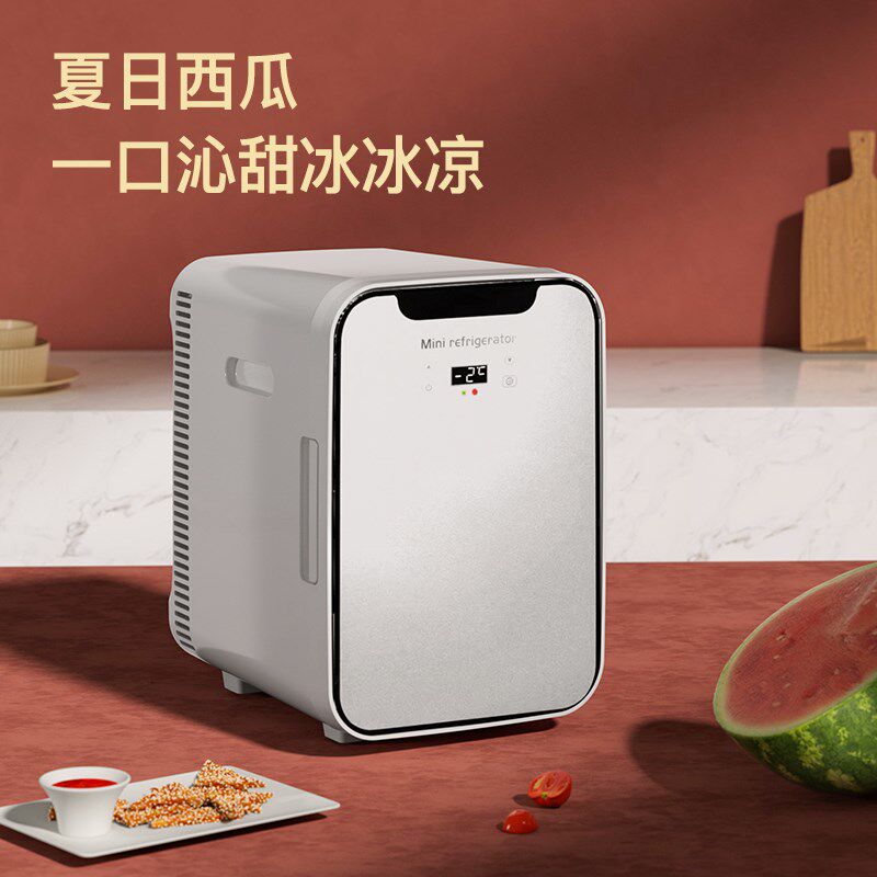 2024新款 迷你小冰箱小型家用宿舍美妆车载制冷藏10L冷冻冰柜雪糕