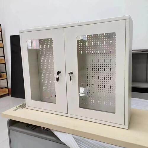 钢制工具柜吊柜工厂车间车库储物柜置物架五金收纳壁挂工具箱