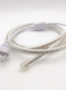 220V5730橙光LED灯带220V橙色桔色橘黄色LED灯条 酒店酒吧KTV招牌