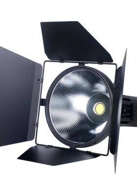 LED大功率展会光源575车展射灯展览展厅照明黑色四叶聚光炮灯300W