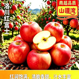 山疆湾洛川红富士苹果4斤装