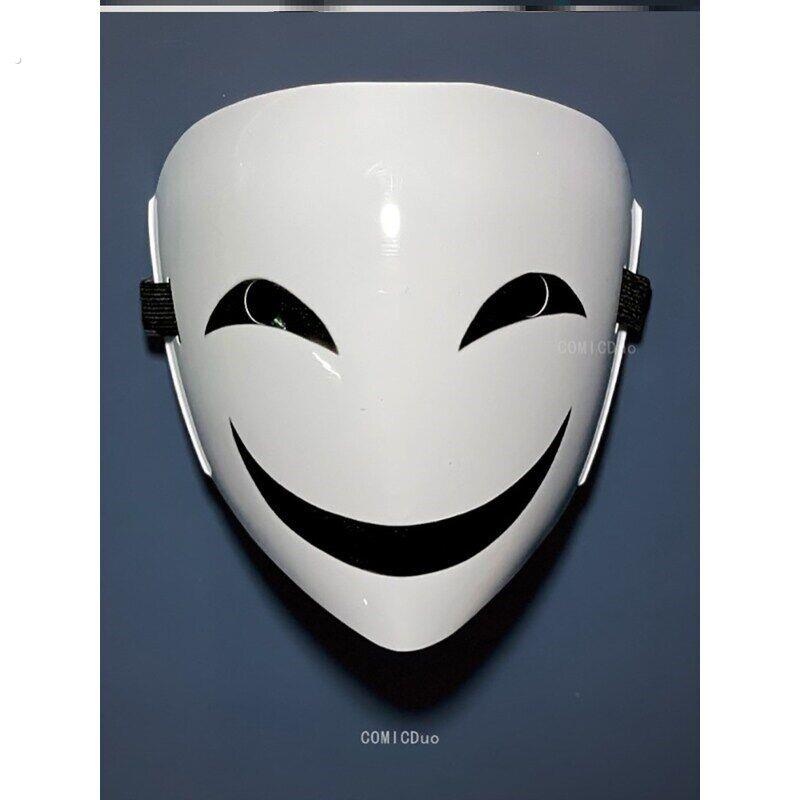 发光漆黑的子弹蛭子影胤面具全脸小丑黑之契约者怪盗基德万圣节